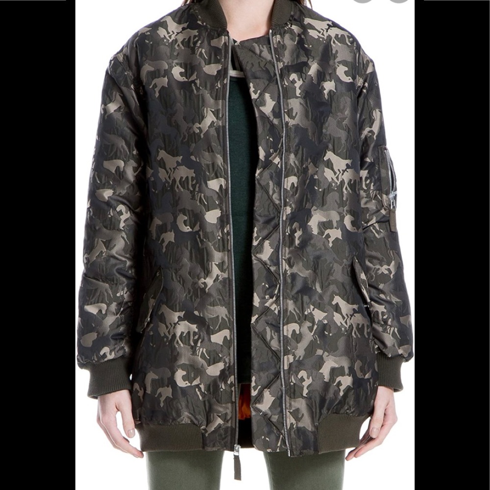 Brand New Max Studio Camo Jacket